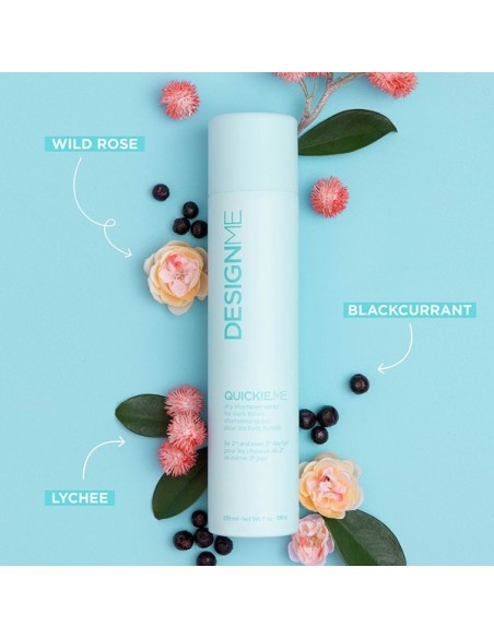 designME - quickieME Dry Shampoo for Dark Tones - 330ml