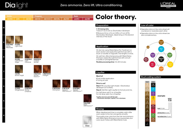 Dia Light Demi-Permanent Hair Color - 50ml