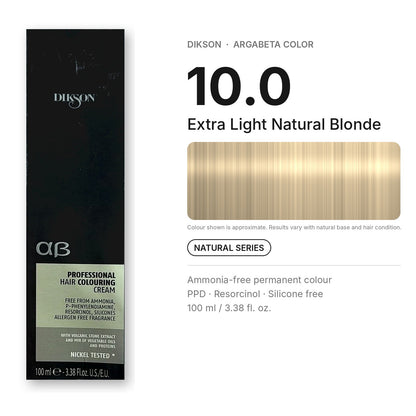 Dikson ArgaBeta Color – Ammonia-Free Professional Hair Colour 100 ml