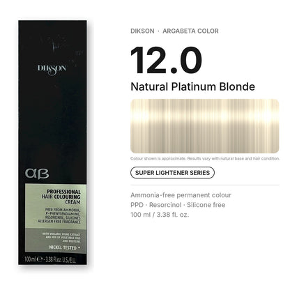 Dikson ArgaBeta Color – Ammonia-Free Professional Hair Colour 100 ml