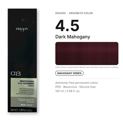 Dikson ArgaBeta Color – Ammonia-Free Professional Hair Colour 100 ml