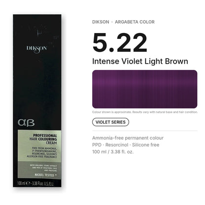 Dikson ArgaBeta Color – Ammonia-Free Professional Hair Colour 100 ml