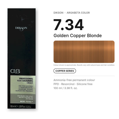 Dikson ArgaBeta Color – Ammonia-Free Professional Hair Colour 100 ml