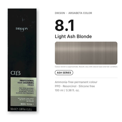 Dikson ArgaBeta Color – Ammonia-Free Professional Hair Colour 100 ml