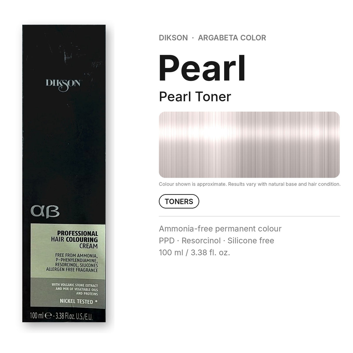 Dikson ArgaBeta Color – Ammonia-Free Professional Hair Colour 100 ml