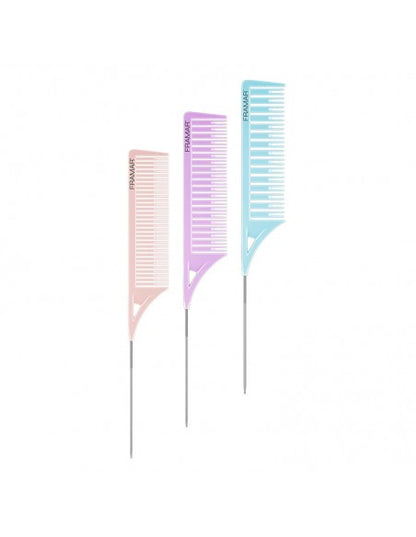 Framar - Dreamweaver Highlighting Combs - 3Pk Pastel