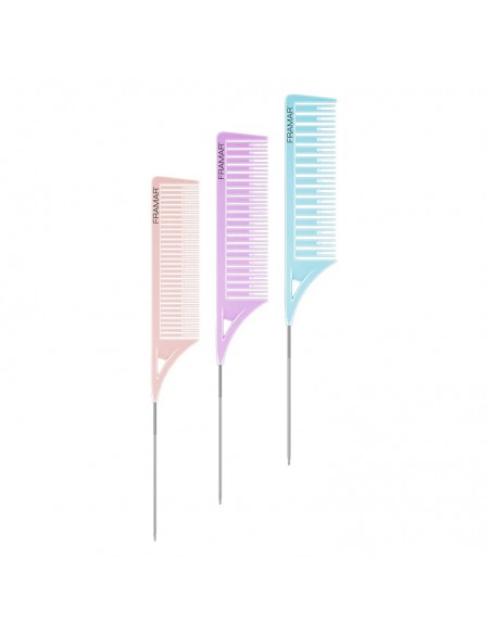 Framar - Dreamweaver Highlighting Combs - 3Pk Pastel