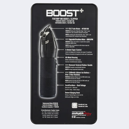 BaBylissPRO BOOST+ Clipper (FX870BP-MB)