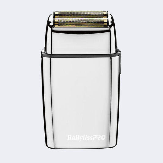 BaBylissPRO FOILFX02 Cord/Cordless Metal Double-Foil Shaver (Silver)(FXFS2)