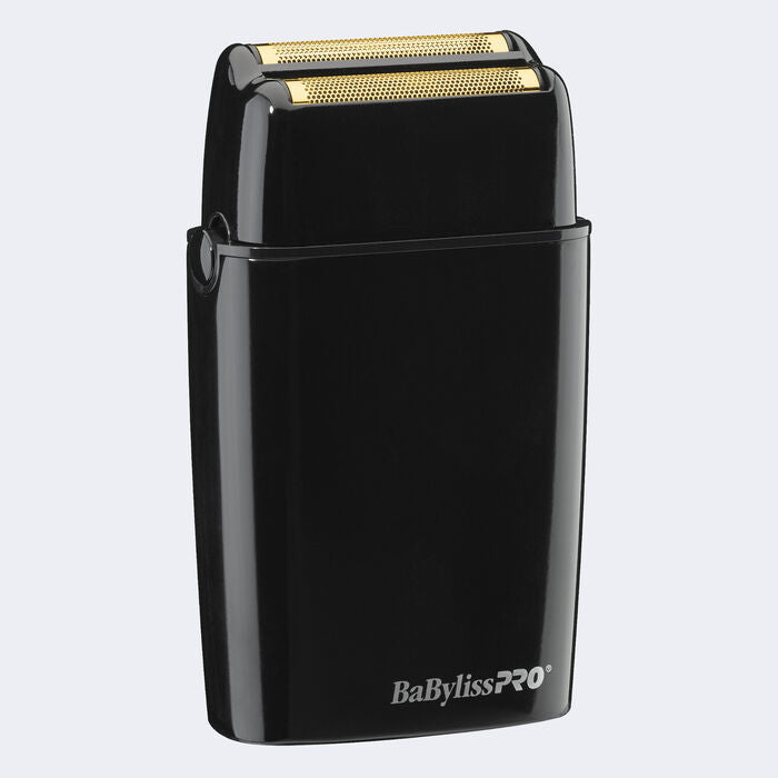 BaBylissPRO FOILFX02 Cord/Cordless Metal Double-Foil Shaver (Black)(FXFS2B)