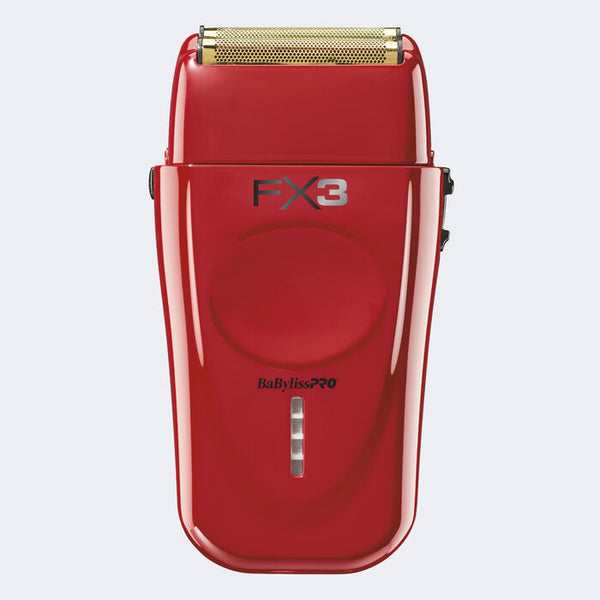 BaBylissPRO FX3 Cord/cordless High Speed Double Foil Shaver (Red)(FXX3S)