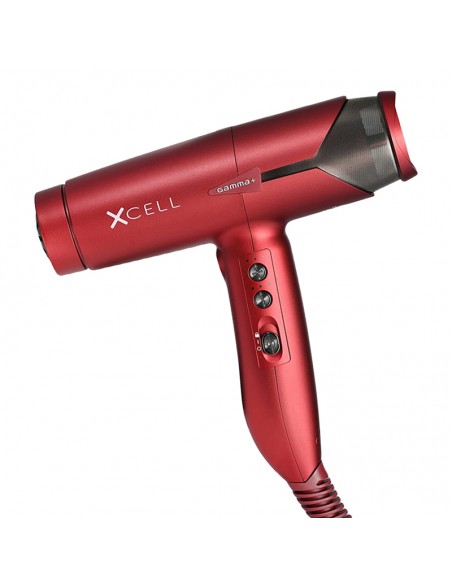 Gamma+ Hair Dryer - Xcell Dryer Red