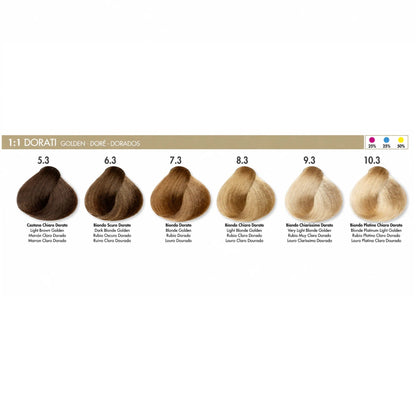 DIKSON COLOR Golden 6.3 Dark Blonde Golden
