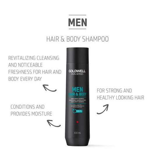 Goldwell Dualsenses - Hair and Body Shampoo - 300ml