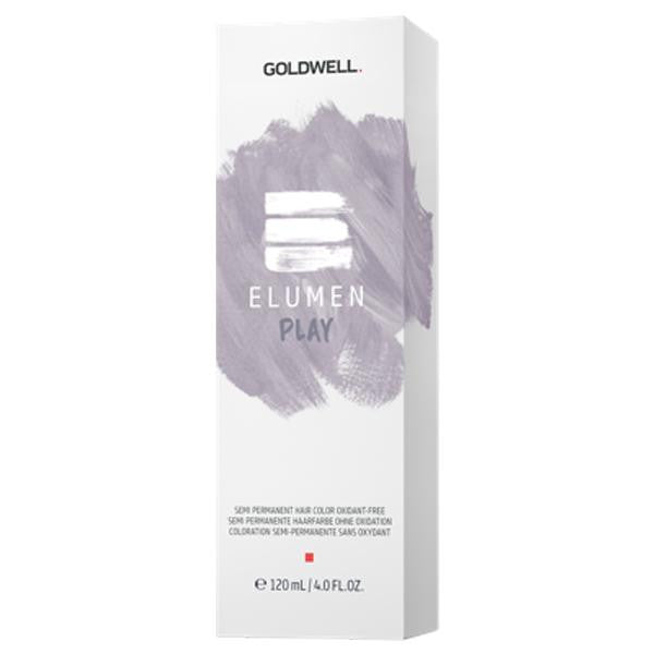 Goldwell Elumen Play Metallic Silver Semi-Permanent Hair Color - 4 oz