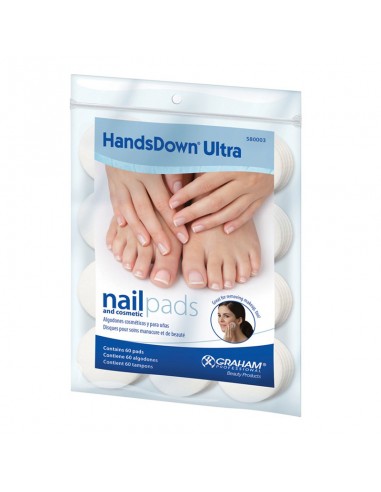 Graham Beauty - HandsDown Nail Pads - 60pc