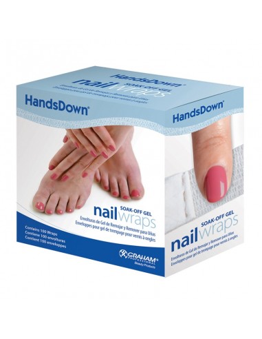 Graham Beauty - HandsDown Soak-Off Gel Nail Wraps - 100pc