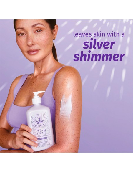Hempz - Body Moisturizer - Star Dust With Shimmer - 500ml
