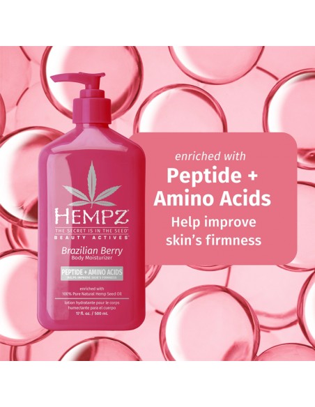 Hempz - Herbal Body Moisturizer - Brazilian Berry - 500ml