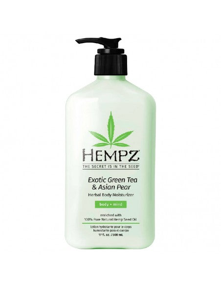 Hempz - Herbal Body Moisturizer - Exotic Green Tea & Asian Pear - 500ml