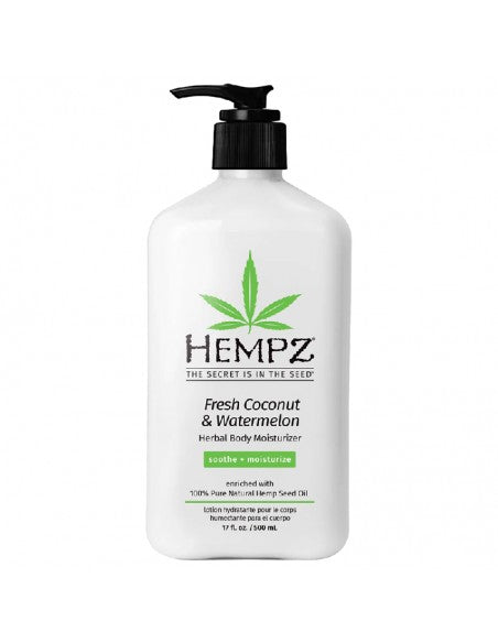 Hempz - Herbal Body Moisturizer - Fresh Coconut & Watermelon - 500ml