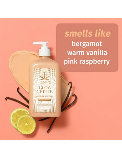 Hempz - Herbal Body Moisturizer - Glow Getter With Shimmer - 500ml