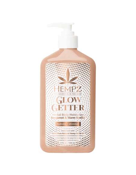 Hempz - Herbal Body Moisturizer - Glow Getter With Shimmer - 500ml