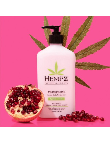 Hempz - Herbal Body Moisturizer - Pomegranate - 500ml