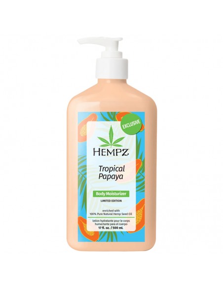 Hempz - Herbal Body Moisturizer - Tropical Papaya - 500ml