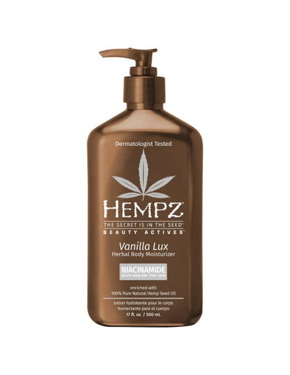 Hempz - Herbal Body Moisturizer - Vanilla Lux - 500ml