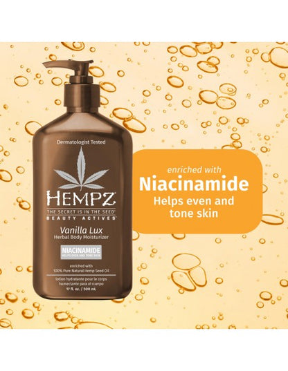 Hempz - Herbal Body Moisturizer - Vanilla Lux - 500ml