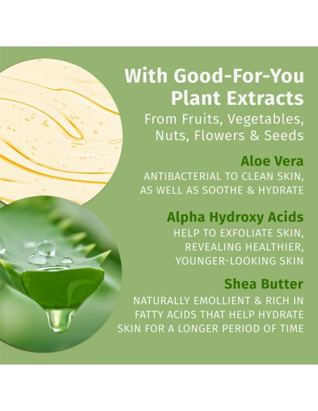 Hempz - Herbal Body Wash - Sweet Pineapple & Honey Melon - 500ml