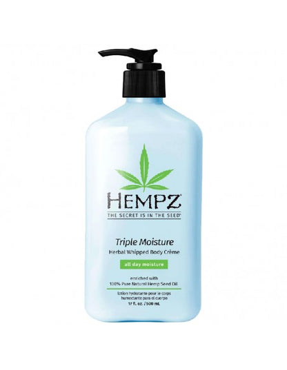 Hempz - Herbal Body Whipped Creme - Triple Moisture - 500ml