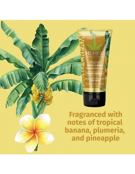 Hempz - Herbal Hand Cream - Original Floral Banana - 89ml