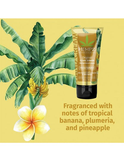 Hempz - Herbal Hand Cream - Original Floral Banana - 89ml