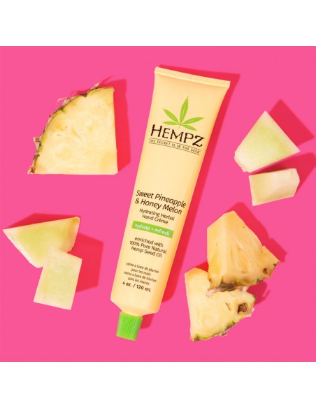 Hempz - Herbal Hand Creme - Sweet Pineapple & Honey Melon - 120ml