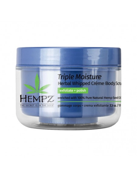 Hempz - Herbal Whipped Creme Body Scrub - Triple Moisture - 176g