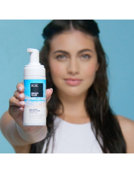 IGK - Beach Club - High-Shine Texture Foam - 150ml
