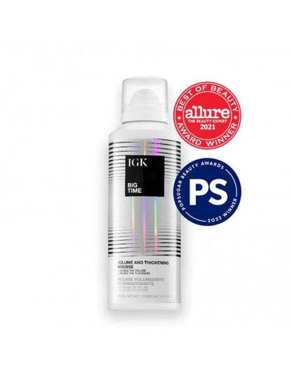 IGK - Big Time - Volume & Thickening Mousse - 180ml