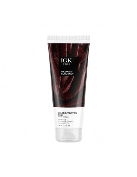 IGK - Color Depositing Mask - Williams-Burgundy - 180ml