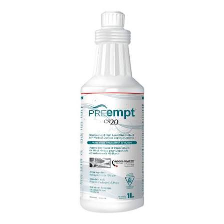 PREempt CS20 Sterilant & High-Level Disinfectant - 1L