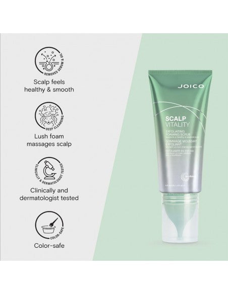 Joico - Scalp Vitality - Exfoliating Foaming Scrub - 177ml