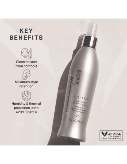 Kenra Platinum - Hot Spray 20 - 237ml