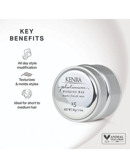 Kenra Platinum - Working Wax 15 - 40g