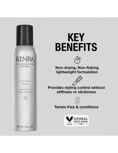 Kenra - Volume Mousse Extra 17 - 227g