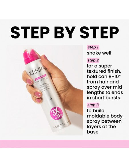 Kenra - Volumizing Spray Clay 15 - 113g
