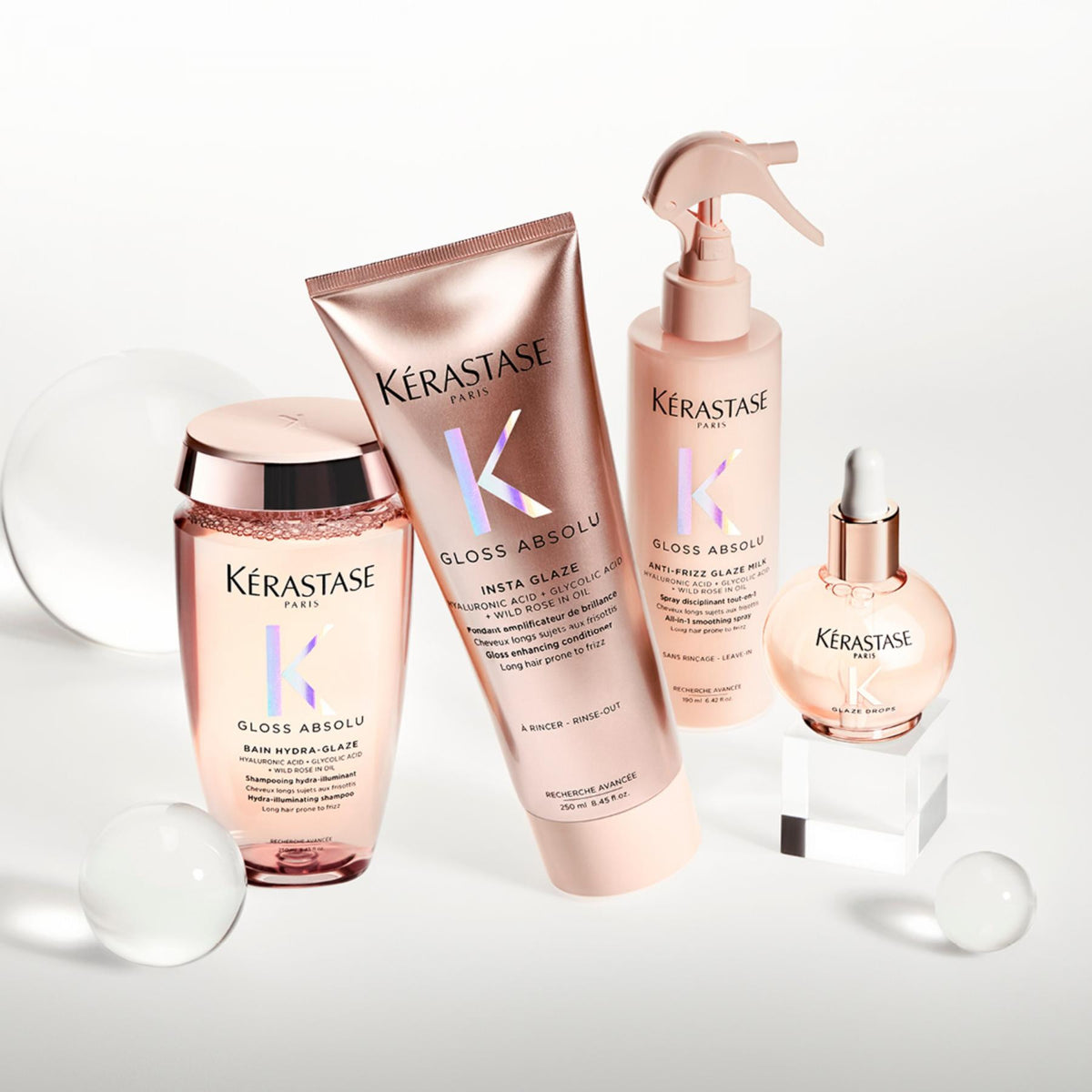 Gloss Absolu - Full Routine for Long Hair Prone to Frizz