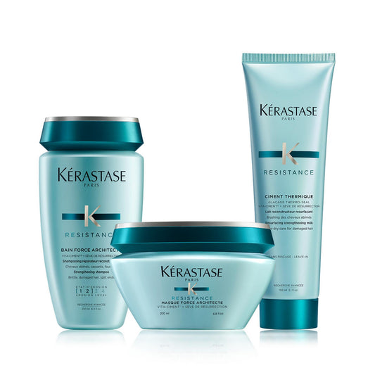 Thick Damaged Hair - Routine