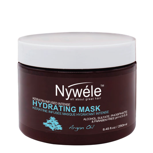 Nywele - Nywele Argan Oil Keratin Hair Repair & Hydration Mask - 250ml