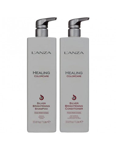LANZA Healing Colorcare - Silver Brightening Duo - 1000ml